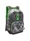 Mochila de Minecraft Creepy Creeper cinzenta