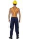 Fever red hot fireman Man Adult Costume