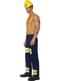 Fever red hot fireman Man Adult Costume