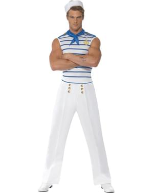 Disfraz de marinero francés Fever para hombre