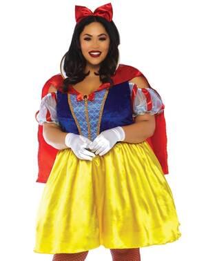 Plus ukuran kostum Snow White seksi untuk wanita