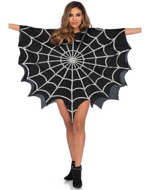 Spider queen poncho for women