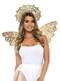 Kit de ángel dorado para mujer