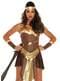 Gold gladiator costume for women