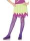 Collants résille violets fille