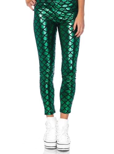 Leggins da sirena verdi per donna. Consegna express | Funidelia