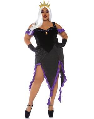 Plus size witch Ursula of the sea costume for women