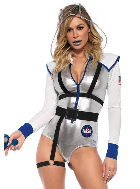 Costume da astronauta seduttrice per donna. Consegna express