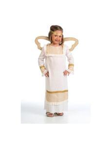 Disfraz de ángel dorado para niña