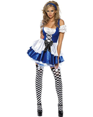 Ateş sansasyonel Alice in Wonderland Kadın Yetişkin Kostüm
