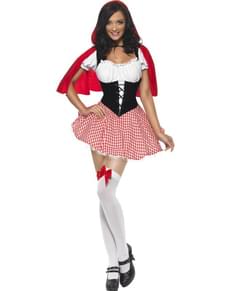 Déguisement du doux chaperon rouge Fever pour femme
