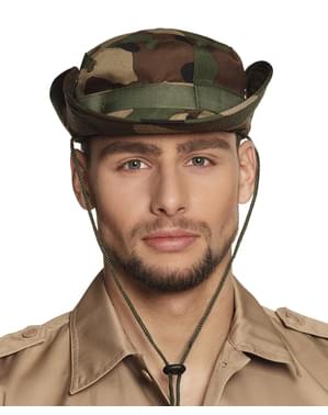 Chapéu de explorador militar para adulto