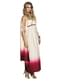 White and pink Greek goddess costume for women