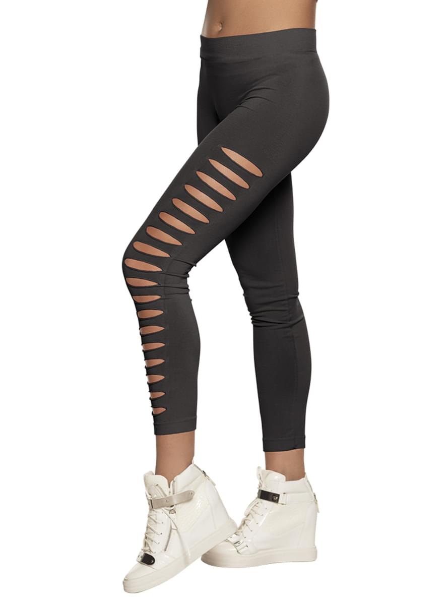 Black ballerina leggings for women
