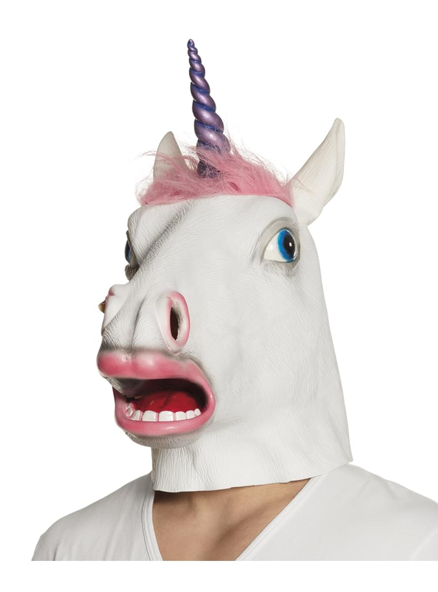Classic unicorn mask for adults