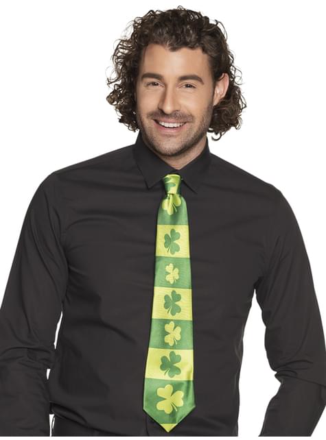 Saint Patrick kløver slips til voksne