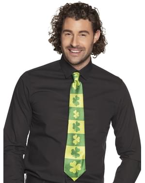 Saint Patrick clover tie for adults