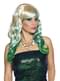 Green mermaid wig for women