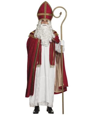 Erkekler için Saint Nicholas kostümü
