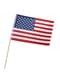 USA Flagge mit Stab