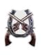 Wild West Wand-Deko