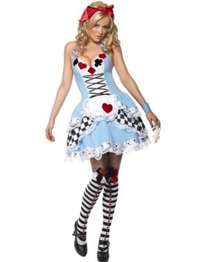 Sexy kostým pre dospelých Miss Wonderland