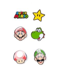 Conjunto de pins de Mario Bros - Super Mario Bros