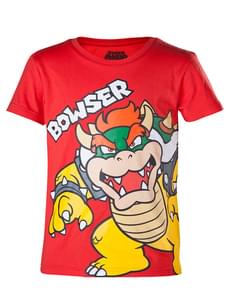 T-shirt de Bowser para menino - Super Mario Bros
