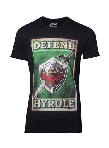 T-shirt de Defend Hyrule para homem - The Legend of Zelda