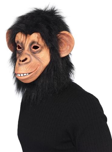 Maschera Creepypasta scimmia scimpanzé allegra