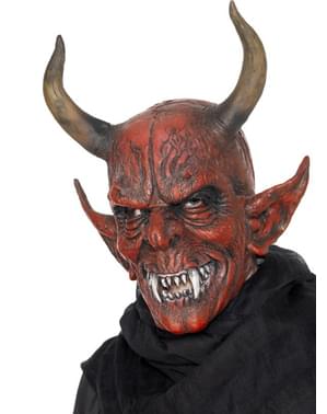 Schrecklicher Dämon Maske Deluxe