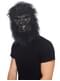 Schwarzer Gorilla Maske