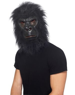 Mască de gorilă neagră