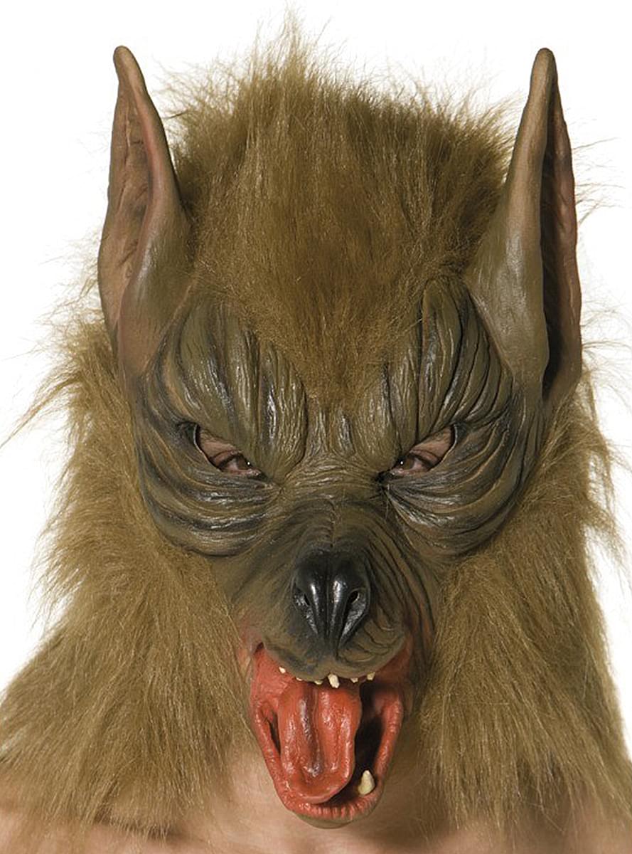 Brown Wolf Mask