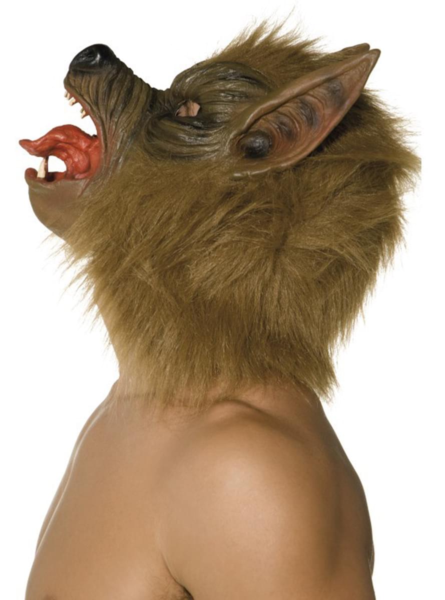 Brown Wolf Mask