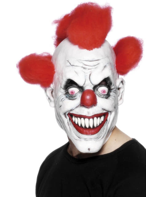 Leerling Mis Bijna Killer Clown Mask. The coolest | Funidelia