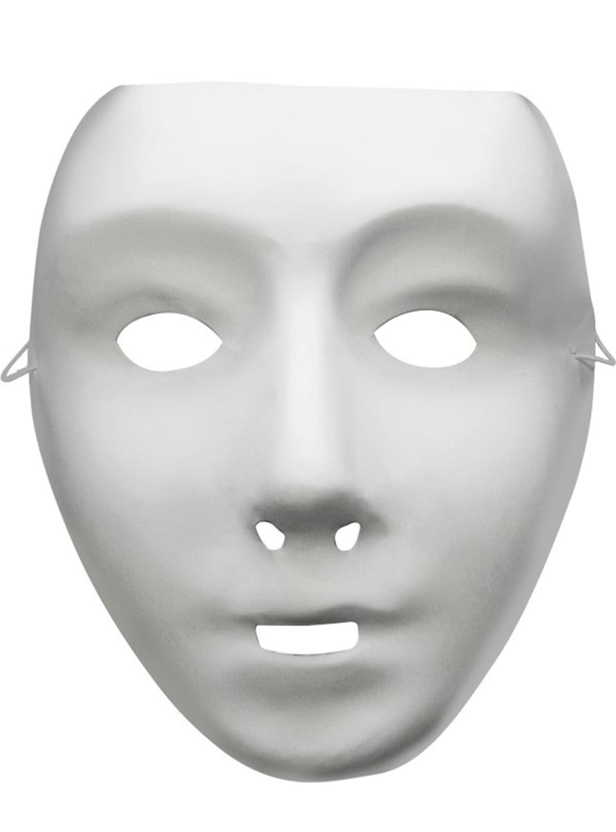 Basic White Mask. The coolest Funidelia