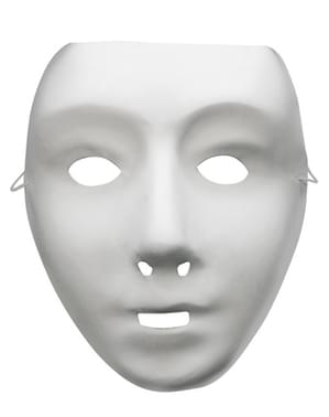 Basic hvit maske