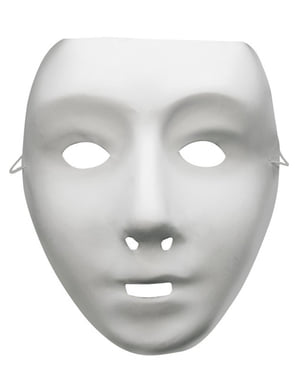 Βασική λευκή μάσκα