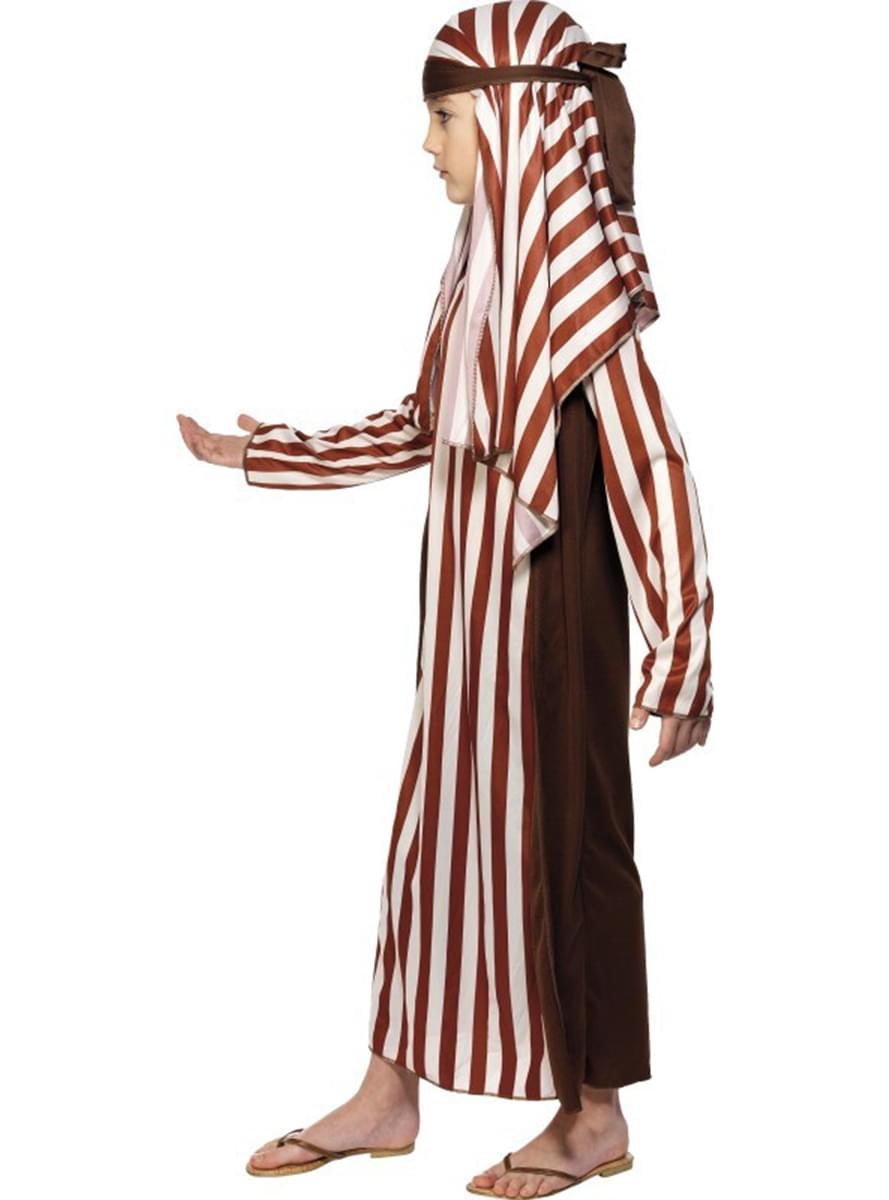 Brown & White Shepherd Kids Costume