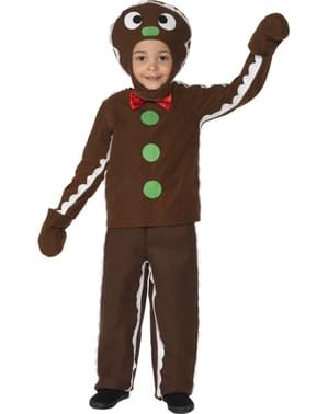 Kostum Balita Gingerbread Man