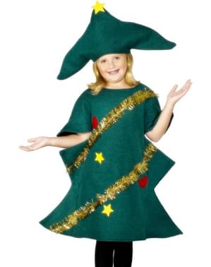 Juletræs kostume til små børn