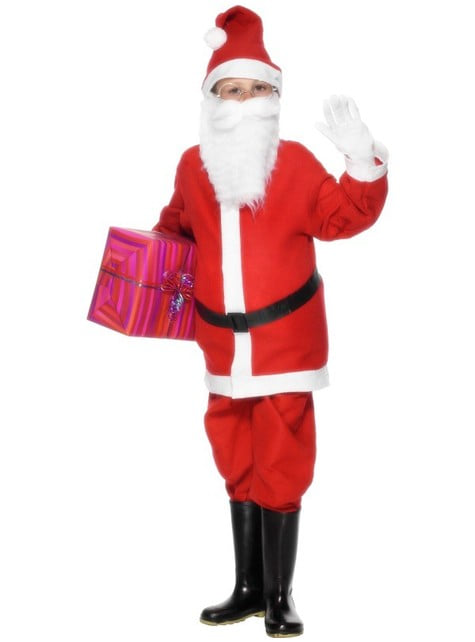 Economic Santa Claus Kids Costume