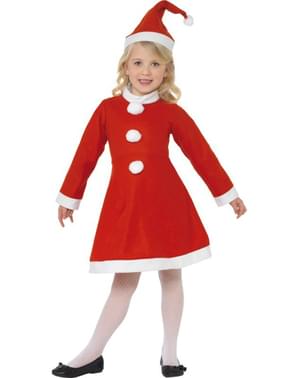 robe pere noel fille