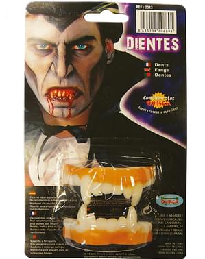 Dentadura completa de vampiro