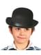 Chapéu-coco preto para menino