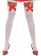 White Stockings with Red Bows