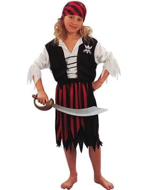 Disfraz de gran pirata niña