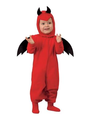 Bir bebek için şeytan kostümü