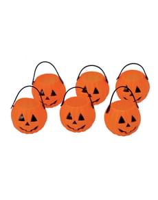 Decorative pumpkins buckets